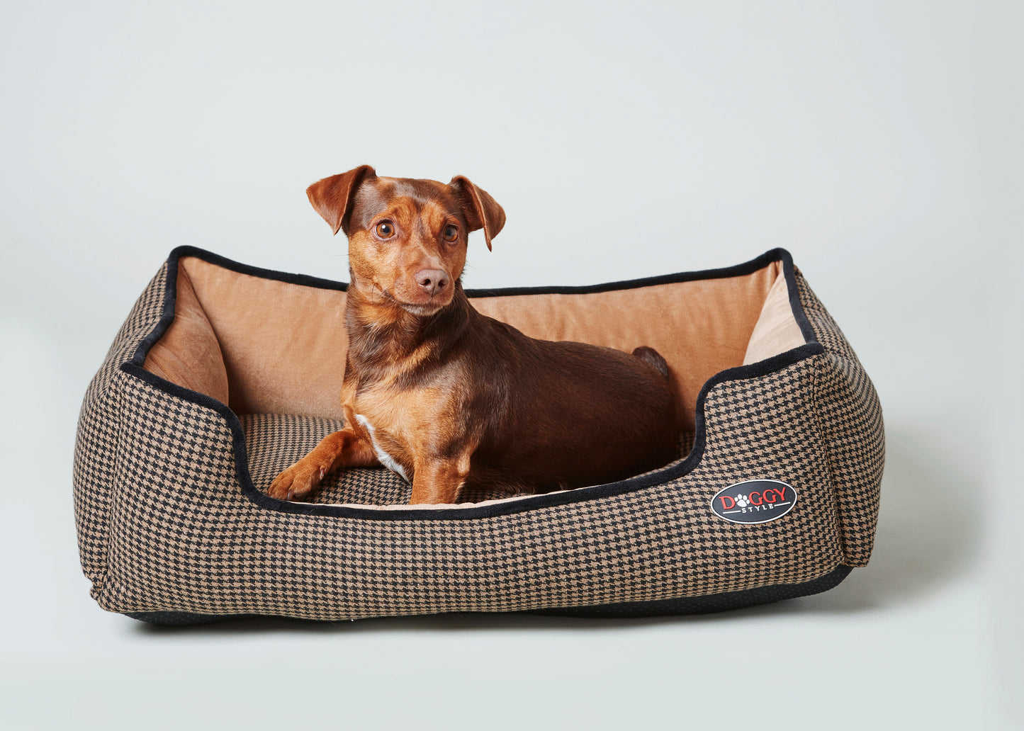 SNUGGLER | HOUNDSTOOTH TAN