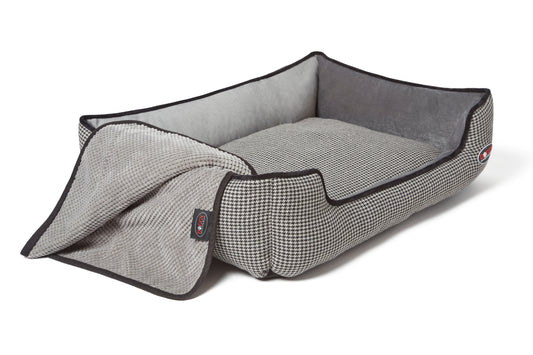 BLANKET | HOUNDSTOOTH GREY