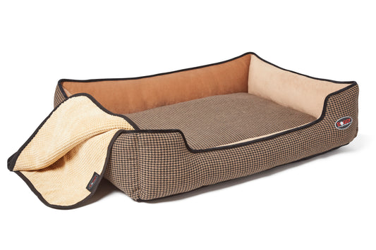 BLANKET | HOUNDSTOOTH TAN